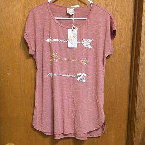 Women's Rose Arrow Graphic Tee